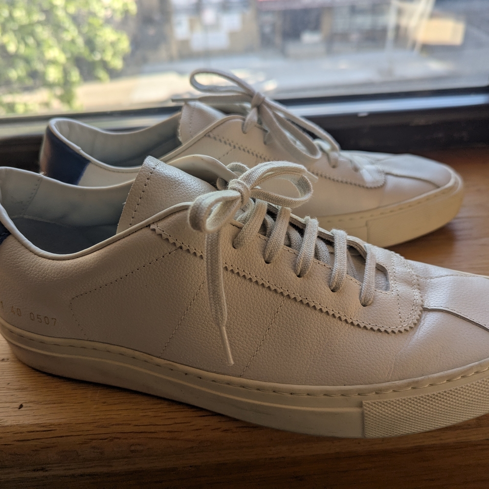 Common Projects White Minimalist Sneakers